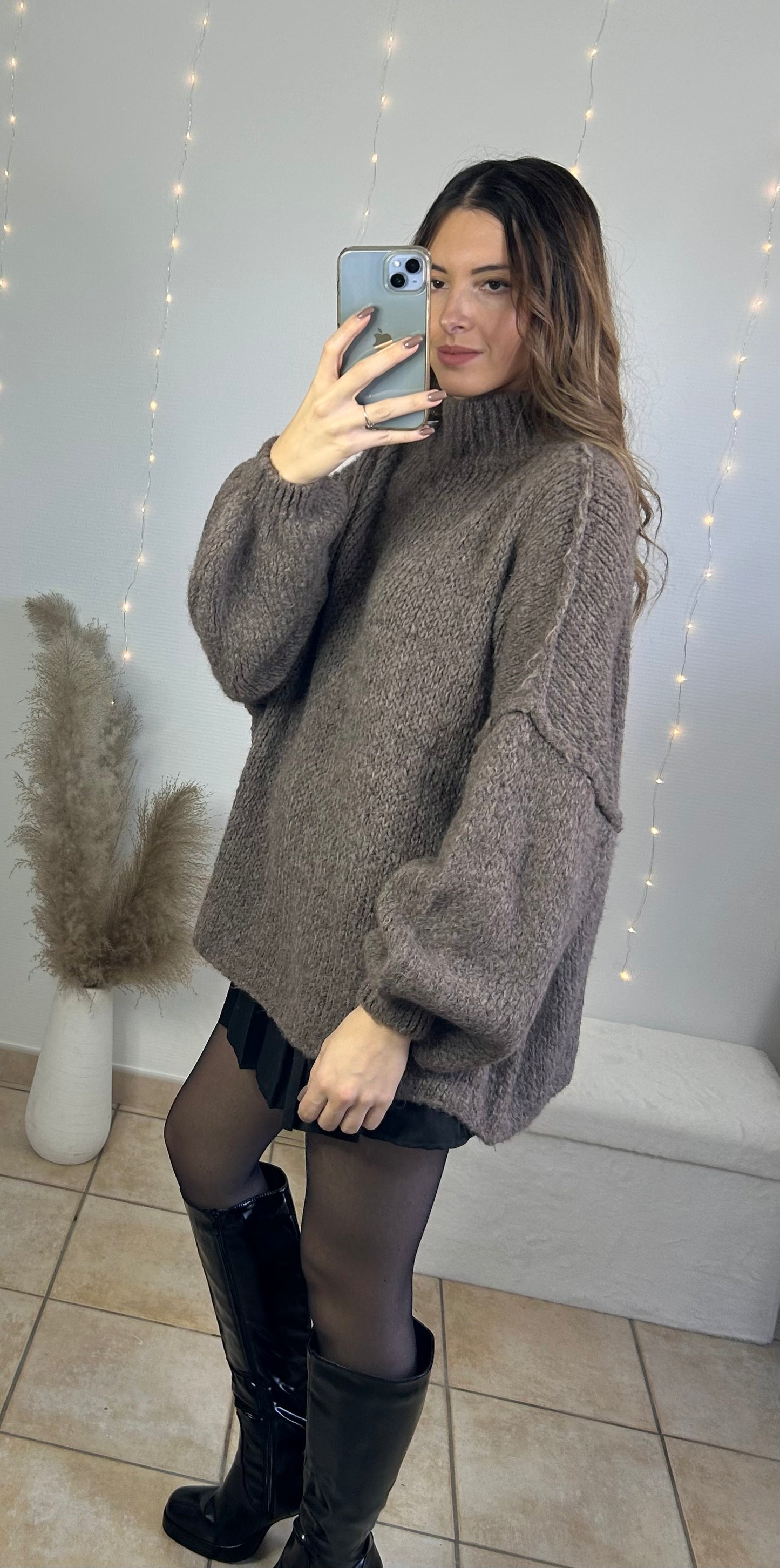 PULL MILA NOISETTE