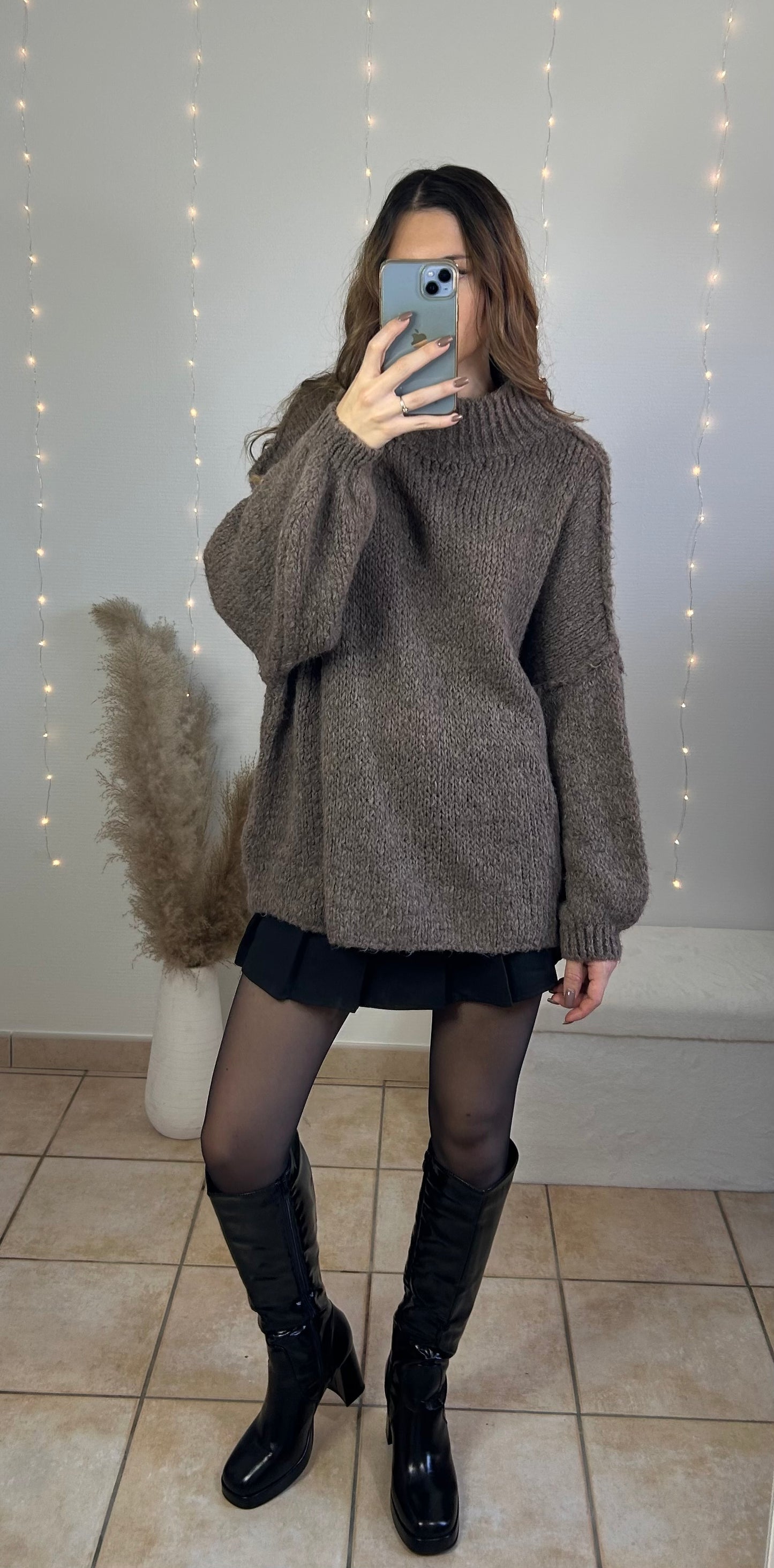 PULL MILA NOISETTE